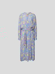 Maxikleid mit floralem Muster von Forte Forte Blau - 6