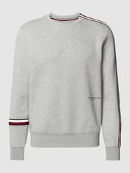 Sweatshirt mit Label-Print von Tommy Hilfiger Grau - 22