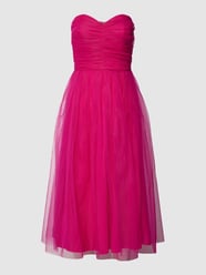 Cocktailkleid mit Raffungen von LACE & BEADS Pink - 9