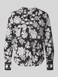 Blusenshirt mit V-Ausschnitt von Emily Van den Bergh - 18