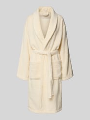 Bademantel mit Bindegürtel und aufgesetzten Taschen von Christian Berg Woman - 22