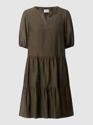 Jurk van een mix van viscose en katoen van ROBE LÉGÈRE Groen - 14