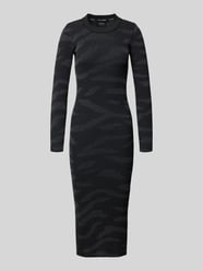 Gebreide jurk met opstaande kraag van Marc Cain - 3