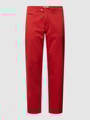 Stoffhose mit Paspeltasche Modell 'Everest' von Brax Rot - 2