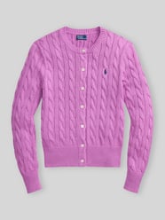Slim Fit Strickjacke aus reiner Baumwolle von Polo Ralph Lauren - 6