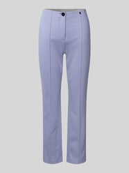 Slim fit stoffen broek met siernaden van Marc Cain - 41