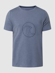 T-Shirt mit Print  von Redgreen Blau / Türkis - 5