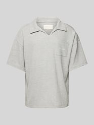 Oversized poloshirt met borstzak van ANOTHER COTTON LAB - 47