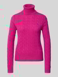 Sweter z dzianiny o kroju regular fit z mieszanki bawełny i kaszmiru od Polo Ralph Lauren - 13