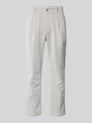 Regular fit broek met bandplooien, model 'CHASY' van Drykorn - 9