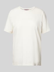 T-Shirt mit Label-Print von Scotch & Soda Beige - 8