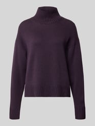 relaxed fit gebreide pullover van wolmix met kasjmiergehalte van Luisa Cerano - 13