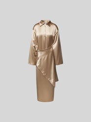 Maxikleid in Wickel-Optik von Nanushka Beige - 6