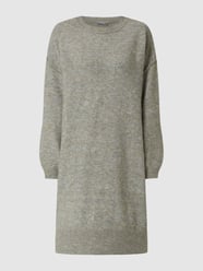 Gebreide jurk met alpaca, model 'Sandy' van Fransa Groen - 16