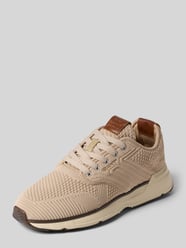 Sneaker aus Leder-Textil-Mix Modell 'Beeker' von GANT Beige - 3