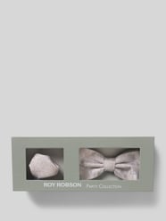 Fliege und Einstecktuch im Set von Roy Robson Beige - 15