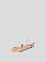 Sandalen mit Zehentrenner von Ancient Greek Sandals Silber - 14