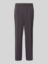 Wide Fit Stoffhose mit Bügelfalten von MCNEAL - 8