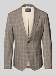 Marynarka o kroju slim fit z kołnierzem z połami od MCNEAL - 12