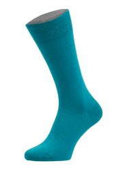 Socken mit Stretch-Anteil  von Von Jungfeld Blau / Türkis - 39