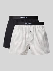 Bokserki z czystej Bawełna w Zestaw 2 szt. od BOSS - 22
