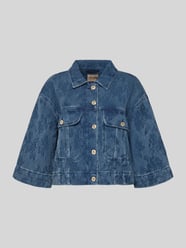 Kurtka dżinsowa o kroju relaxed fit w wyglądzie denimu model 'Penn' od MOS MOSH - 33
