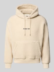 Regular fit hoodie van teddybont van JACK & JONES - 1
