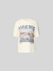Regular Fit T-Shirt mit Logo-Print von Anine Bing - 34
