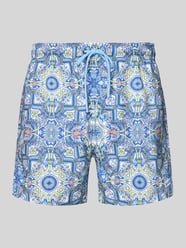Badehose im Allover-Look Modell 'Sicilia' von BOARDIES - 47