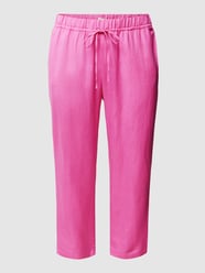 PLUS SIZE Hose mit seitlichen Eingrifftaschen von Tom Tailor Plus Pink - 46