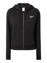 Sweatjacke mit Kapuze  von Reebok Active Grau / Schwarz - 37