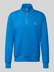 Sweatshirt mit Stehkragen und Reißverschluss von Paul Smith - 13