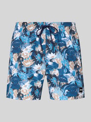 regular fit zwembroek met all-over motief model 'PIRANHA' van BOSS - 18