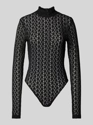 Body mit Stehkragen und rückseitigem Reißverschluss von Bardot - 23