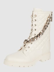 Boots mit Kettendetail Modell 'Riplei'  von Guess Weiß - 7