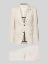 Garnitur o kroju slim fit ze wznoszącymi się połami od ROY ROBSON - 30