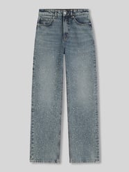 Jeansy o kroju straight fit z czystej bawełny model ‘GILISSI’ od HUGO - 19