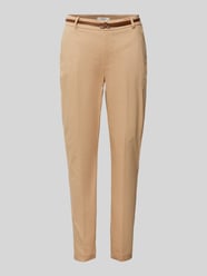 Tapered Fit Hose mit Gürtel Modell 'DAYS' von B.Young Beige - 43