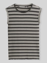 Slim Fit Top in Rippoptik von Tom Tailor Denim - 9
