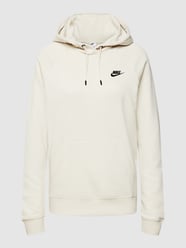 Hoodie mit Label-Stitching von Nike Beige - 43