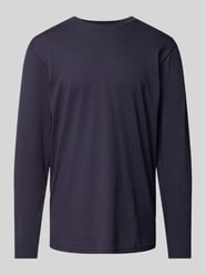 Longsleeve mit Rundhalsausschnitt von RAGMAN Blau - 32