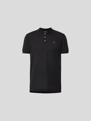 Poloshirt in Mesh-Optik von Dsquared2 Schwarz - 1