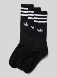 Socken mit Label-Print im 3er-Pack von adidas Originals Schwarz - 12