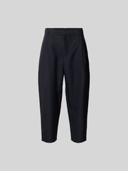 Straight Fit Stoffhose mit Bundfalten von MAISON KITSUNÉ - 17