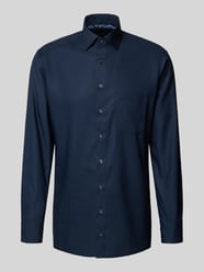 Regular fit zakelijk overhemd van puur katoen van OLYMP - 16