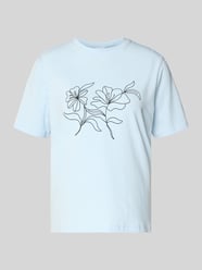 t-shirt z haftem model 'NORA' od VILA - 22