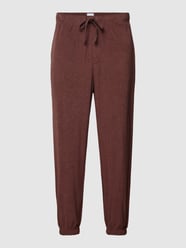 Sweatpants van badstof, model 'COZY LOUNGE' van Calvin Klein Underwear Bruin - 30