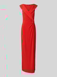 Abendkleid mit V-Ausschnitt Modell 'LEONIDAS' von Lauren Ralph Lauren - 15