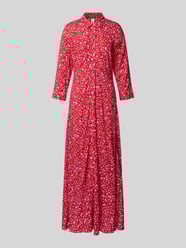 Maxikleid mit durchgehender Knopfleiste Modell 'SAVANNA' von YAS - 8