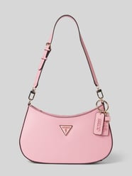 Handtas met labelhanger, model 'NOELLE' van Guess Fuchsia - 29